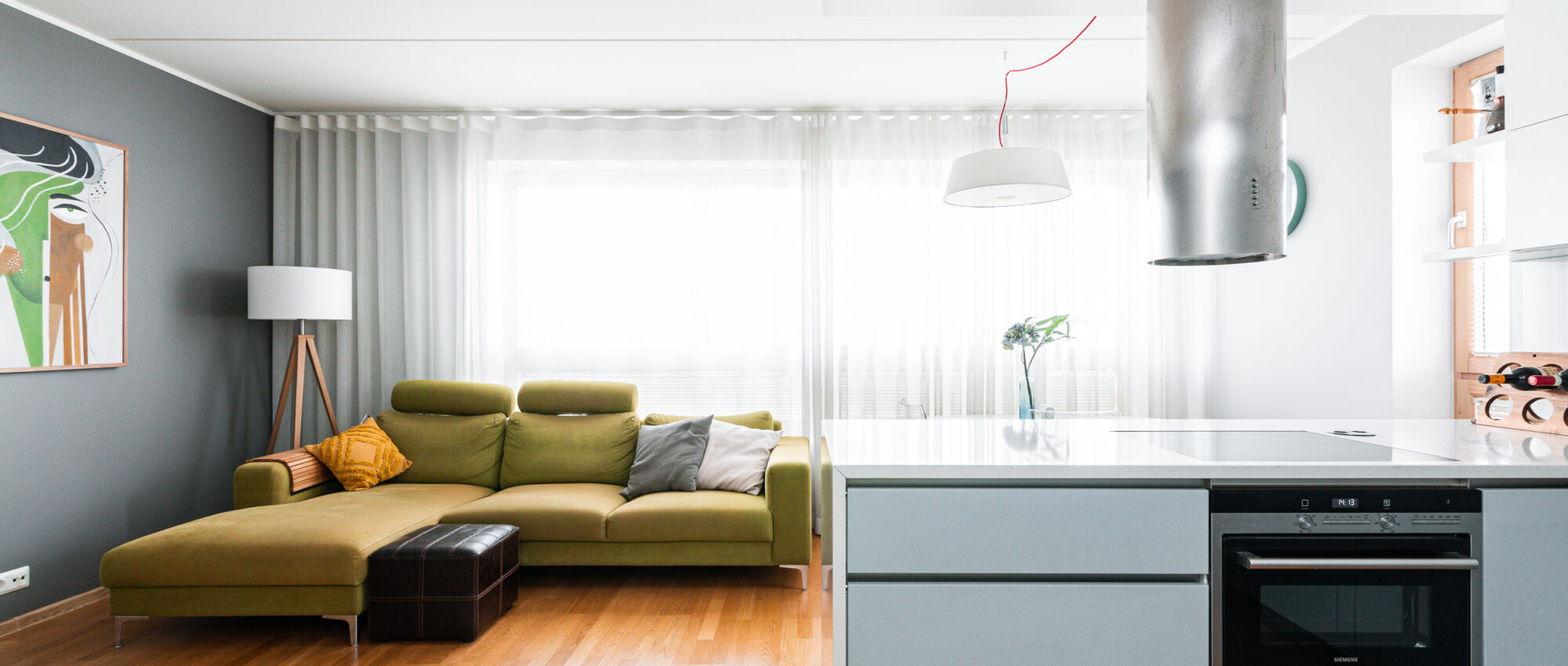 Fully furnished 3-room apartment in Kristiine